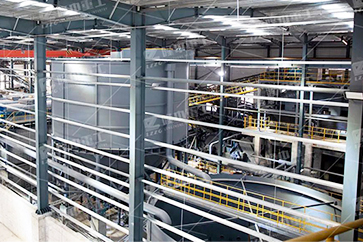 江蘇時產(chǎn)500噸環(huán)保智能洗砂零排放現(xiàn)場